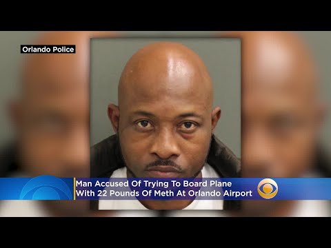 Man Accused Of Trying To Board Plane With 22 Pounds Of Meth At Orlando Airport