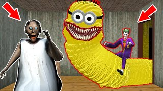 Granny vs Big Minion.Exe vs Joker - funny horror animation (p.364)