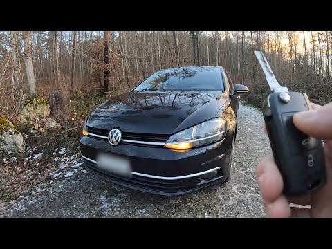 2018 VW Golf 1.0 TSI 110 PS // TOP SPEED on AUTOBAHN [NO SPEED LIMIT] POV Drive