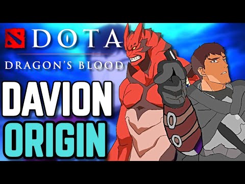 Davion Half-Man Half-Dragon Origin - Bloodthirsty Dragon Knight From Dragons Blood - DOTA Explored