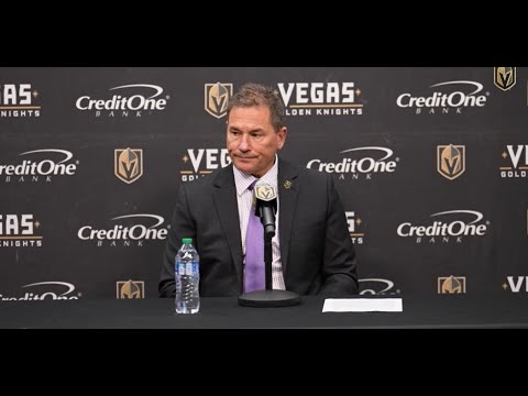Bruce Cassidy says "not NHL effort tonight" after Vegas loses 4-0 to Dallas | 1/16/23