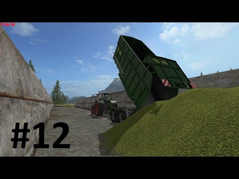 Farming-Simulator 17 Deutsch! - Silage schieben!  #12