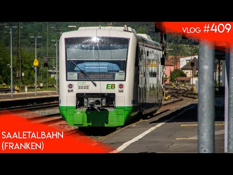 Im UNTERFRANKEN-SHUTTLE auf der SAALETALBAHN | TripReport | Vlog 409