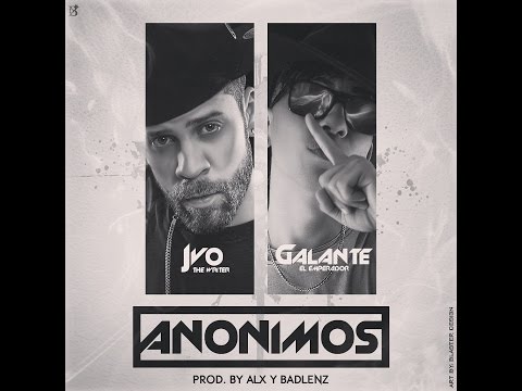 JVO The Writer Feat. Galante "El Emperador" - Anónimos (AUDIO) | Romantic Style