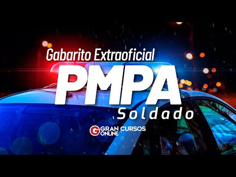 Concurso PMPA: Gabarito Extraoficial Soldado