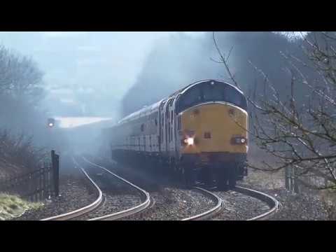 37069 + 37259 The Pennine Pathfinder Roe Lee 17 Feb 2018