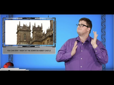 You can stay 1 night at the Downton Abbey castle (ASL - 9.18.19)