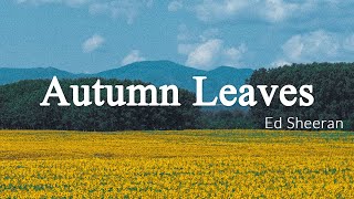 Autumn Leaves - Ed Sheeran [Lyrics + Vietsub]