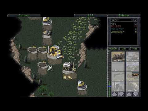 Command & Conquer: Tiberian Dawn Multiplayer on CnCNet - Kipp RC vs Phd Lovehandles G1