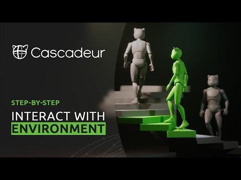 Cascadeur AutoPhysics | Interact with Environment