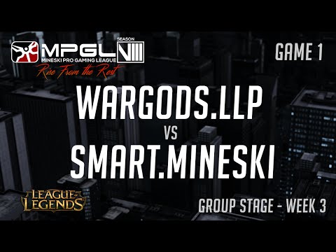 Smart.Mineski vs Wargods.LLP - Mineski Pro Gaming League S8 LoL - Game 1 - [Week 3]