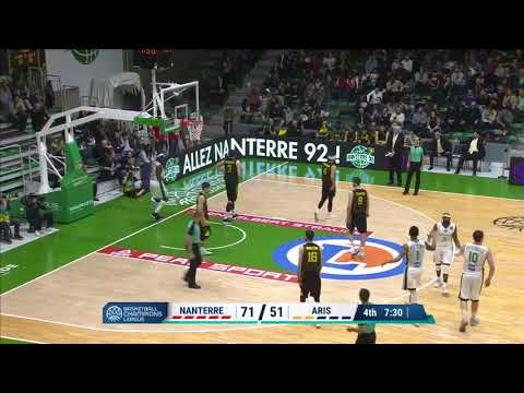 Nanterre 92 Highlights vs Aris Salonique