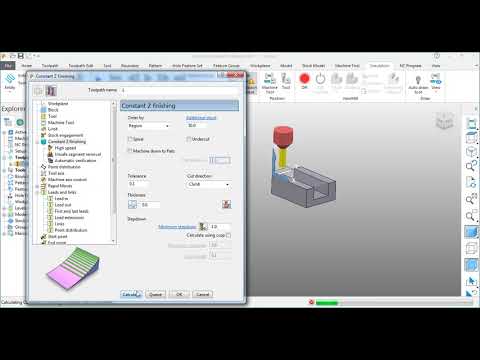Constant Z in powermill