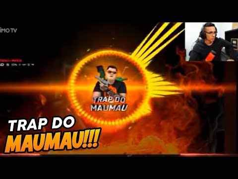 HUDSON REAGINDO AO TRAP DO MAUMAU!!! (MUITO INSANO MINHA TROPA)