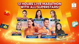 SUPERSTARS TAKEOVER SHOPEE LIVE!