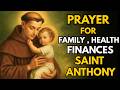 ️ A POWERFUL PRAYER TO SAINT ANTHONY FOR FAMILY HEALTH FINANCES