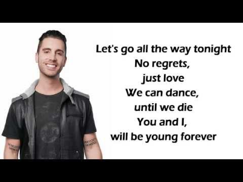 Nick Fradiani - Teenage Dream Lyrics (American Idol Top 8 Recordings)