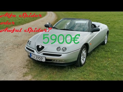 Deutschlands GÜNSTIGSTEN Alfa Romeo Spider 3.0 V6 12V gekauft!