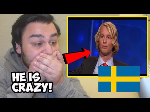 British Reaction To Björn Gustafsson on Parlamentet (Swedish Comedy)