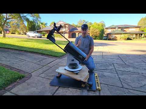 Setting up an Equatorial platform and telescope in 30 Seconds