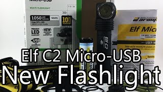 Multifunkční svítilna Armytek Elf C2 micro USB XP-L