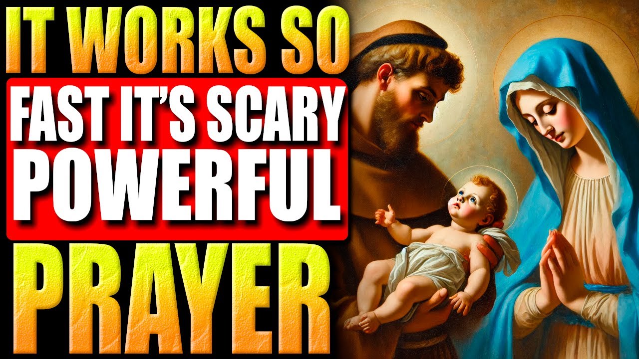 🛑POWERFUL PRAYER TO OUR LADY OF THE IMPOSSIBLE AND ST ANTHONY TO RECEIVE A MIRACLE IN A FEW DAYS