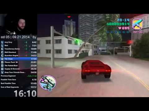 Grand Theft Auto: Vice City No SSU Speedrun in 54:49