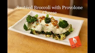 Sautéed Broccoli with Garlic and Cheese | Cheesy Broccoli