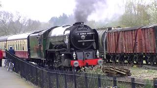 preview picture of video 'Nene Valley Railway 'Easter with Tornado' 07.04.2012 Part 2/2'