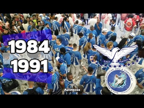 Portela 1984 e 1991 - Bateria - Salgueiro Convida