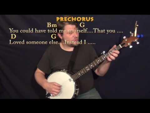 I Heard It Through The Grapevine (Marvin Gaye) Banjo Cover Lesson in Dm with Chords/Lyrics