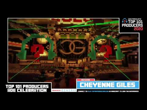 Cheyenne Giles - LIVE @ 1001Tracklists Top 101 Producers 2020 Minecraft Festival | Mainstage
