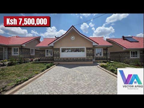 Beautifully Designed 3-Bedroom House For Sale in Kitengela | 7,500,000