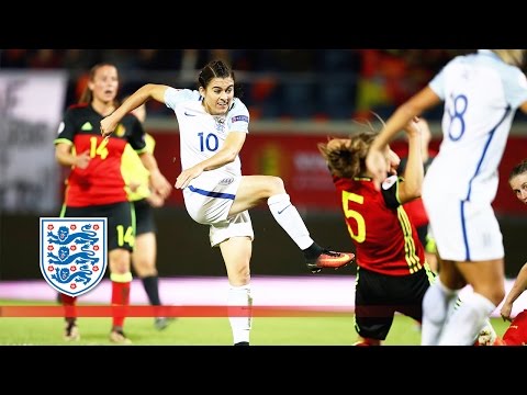 Belgium Women 0-2 England Women (Euro 2017 Qualifying) | Goals & Highlights