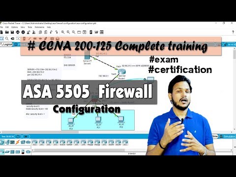 ASA Firewall Configuration Step by step  for Beginner  in Hindi