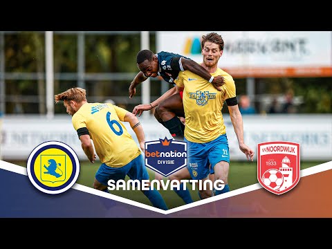 Noordwijk draait duel HELEMAAL om 😱 | FC Lisse vs. Noordwijk | Samenvatting Betnation Divisie 23/24