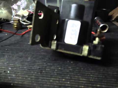 White-Rodgers 12v start solenoid test