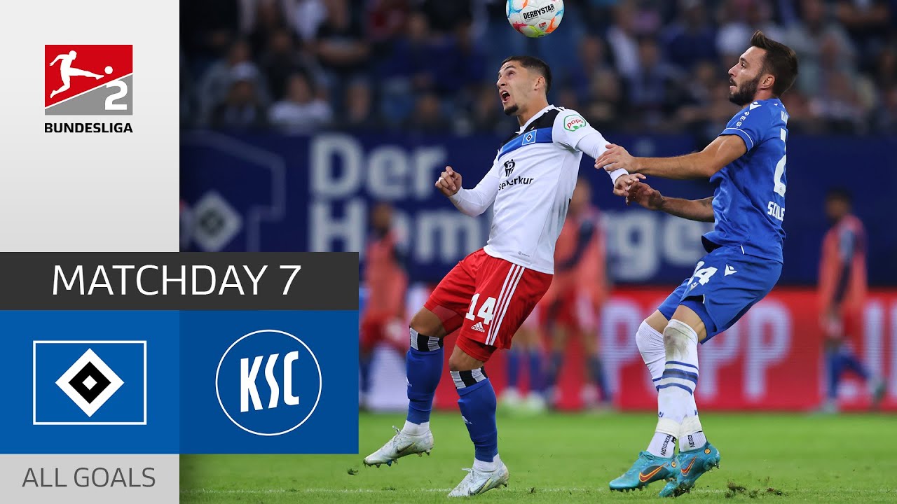 Hamburger SV vs Karlsruher SC highlights