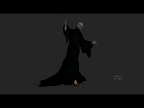Voldemort - Zbrush + Cinema 4D