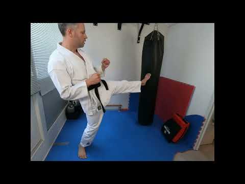Mae geri: the front kick for control and precision