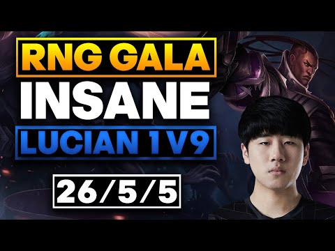 HOW INSANE IS RNG GALA ON LUCIAN?