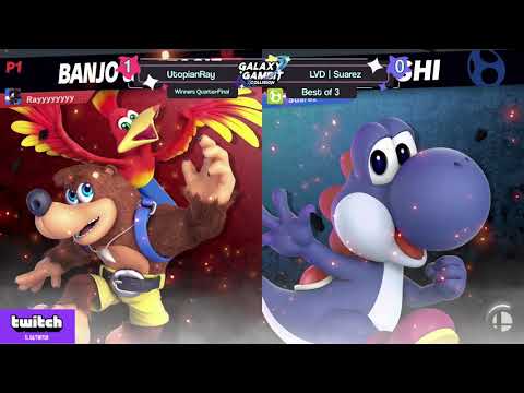 GGxC 8 - UtopianRay (Banjo & Kazooie) Vs. LVD  Suarez (Yoshi) - Top 64: Winners Quarter-Final