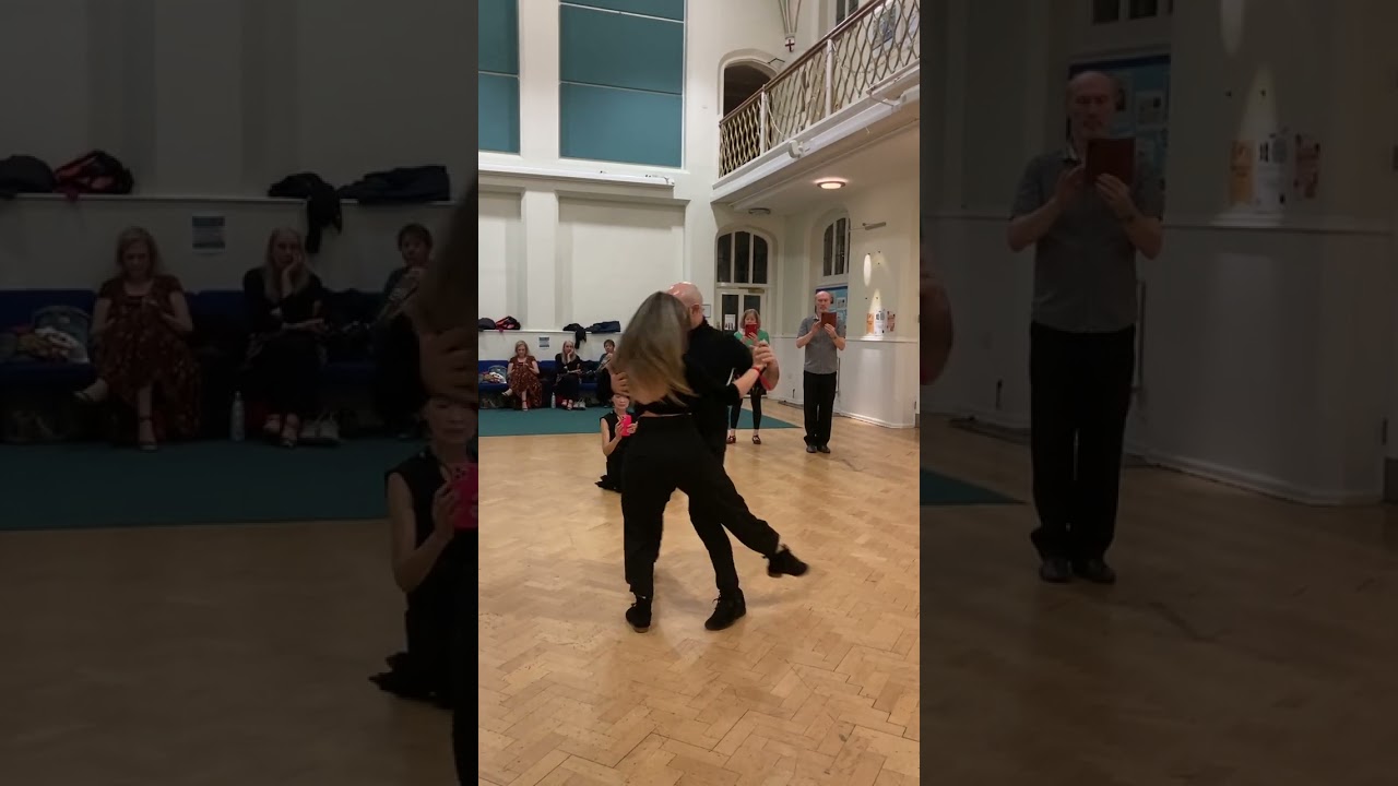 Leo di Cocco & Ornella Simonetto at reading Tango Club