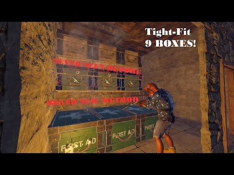 RUST | NEVER SEEN BEFORE New Method for Stacking Boxes | 9 Boxes