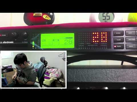 TC Electronic G-FORCE sample(EBMM JPX + BOOGIE MARK V)