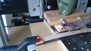My homemade desktop CNC mill - Clip 6/6: From a drawing to the milled object