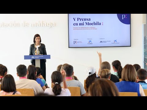 Clausura de la V edicin del proyecto educativo "Prensa en mi mochila"