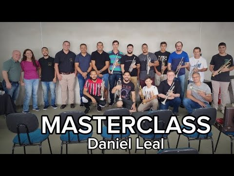 Masterclass Daniel Leal trumpet - Na cidade de Itapira - São Paulo.