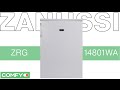 Видеообзор Zanussi ZRG14801WA