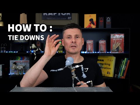 Stop Motion Armature Tie Downs - Screws or Magnets?